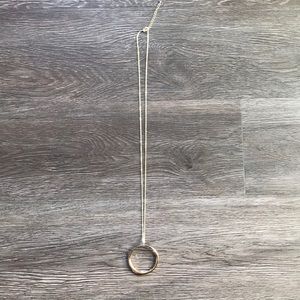 Eternity gold necklace